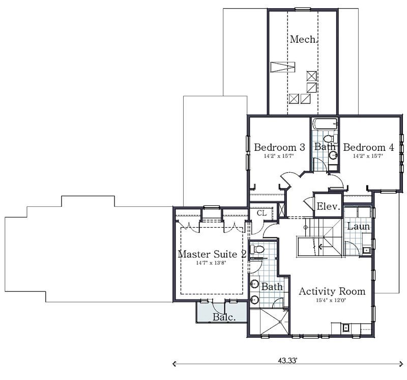 Abalone Bay - Coastal House Plans from Coastal Home Plans