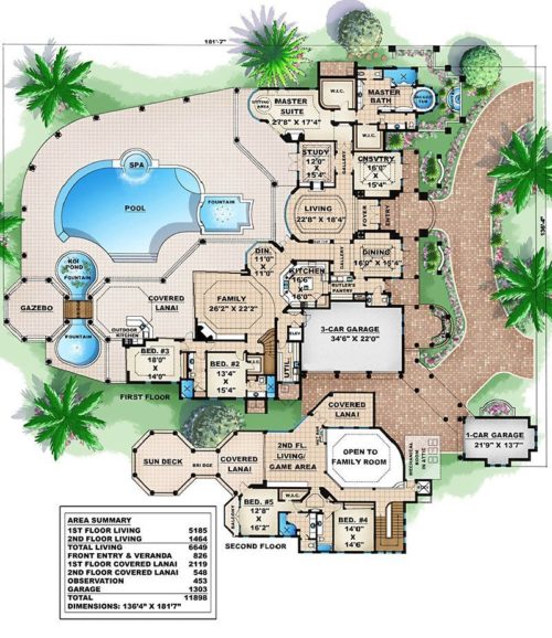 Fig Cove - Coastal House Plans from Coastal Home Plans