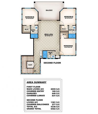 Martinique - Coastal House Plans from Coastal Home Plans