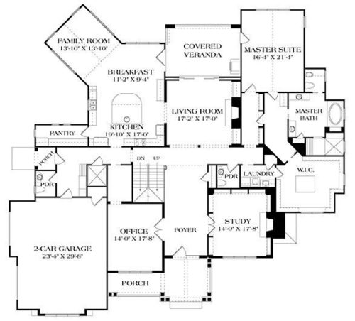Trent Woods - Coastal House Plans from Coastal Home Plans