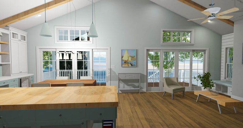 Neil's Harbor - Coastal House Plans from Coastal Home Plans